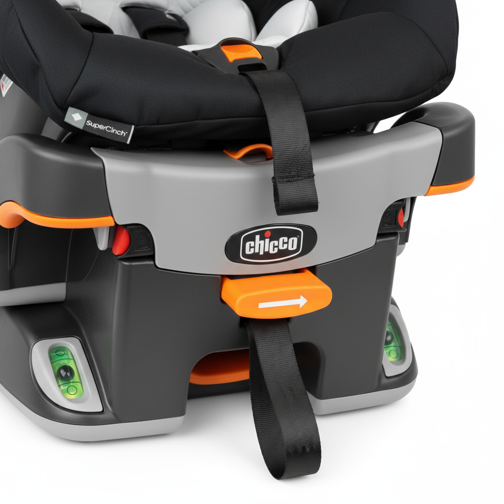 Chicco KeyFit 30 ClearTex | Siège auto bébé orienté vers l'arrière 1,8–13,6 kg