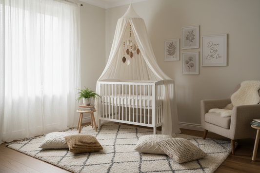 5 essentiels pour une chambre bébé douce et sécurisée