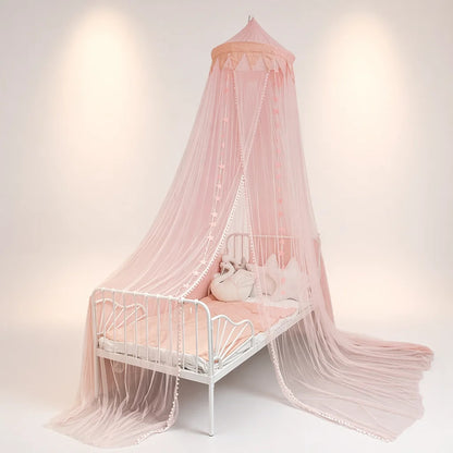 Moustiquaire de Lit Pliable Luxe 100% Polyester – Baldaquin Conique Enfant & Camping