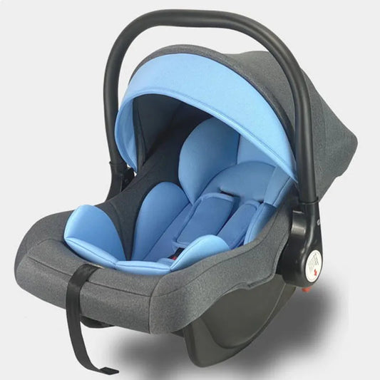 Siège Auto Bébé Pliable Réversible 0-4 Ans | Lin Naturel | Certifié Sécurité | Changsheng RA-E