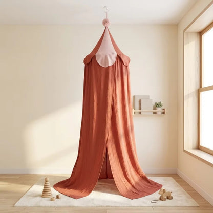 Ciel de Lit Conique Pliable en Coton – Adultes | Camping & Voyage