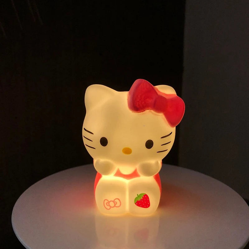 Veilleuse Hello Kitty LED – Lampe Chevet Kawaii Déco Chambre