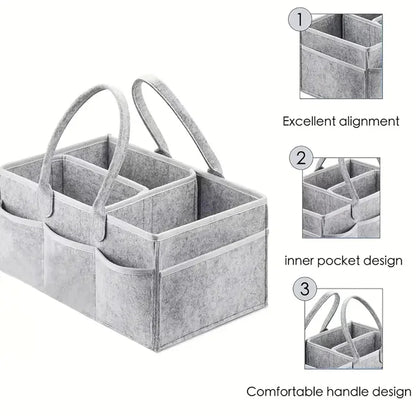 Organisateur de Couches Portable | Table à Langer & Rangement | DUTRIEUX