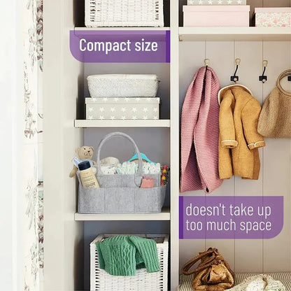 Organisateur de Couches Portable | Table à Langer & Rangement | DUTRIEUX