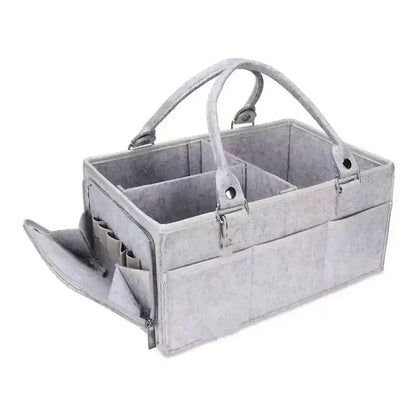 Caddy à Couches en Feutre Grande Capacité | Rangement Bébé & Jouets