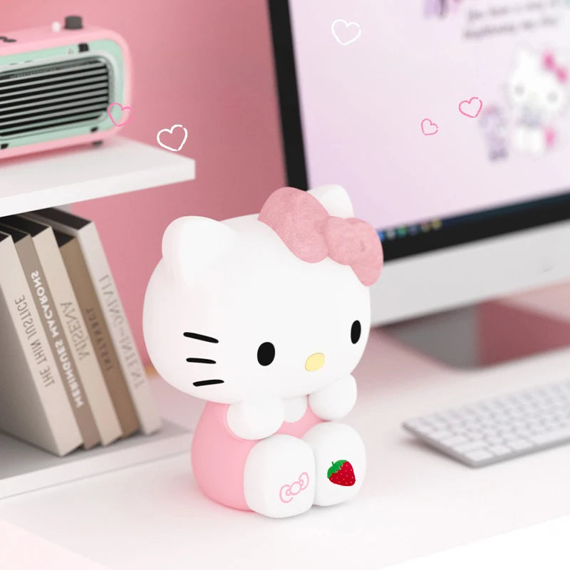 Veilleuse Hello Kitty LED – Lampe Chevet Kawaii Déco Chambre