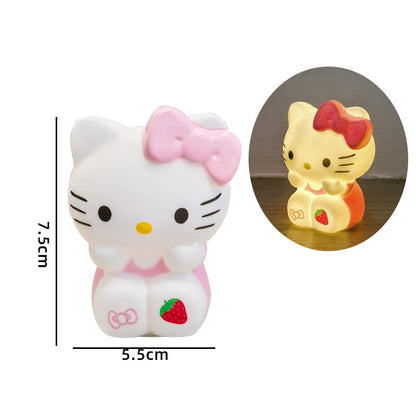 Veilleuse Hello Kitty LED – Lampe Chevet Kawaii Déco Chambre