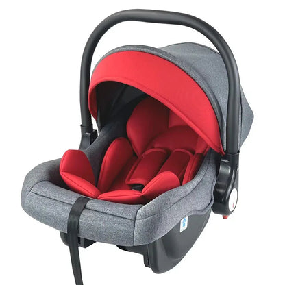 Siège Auto Bébé Pliable Réversible 0-4 Ans | Lin Naturel | Certifié Sécurité | Changsheng RA-E