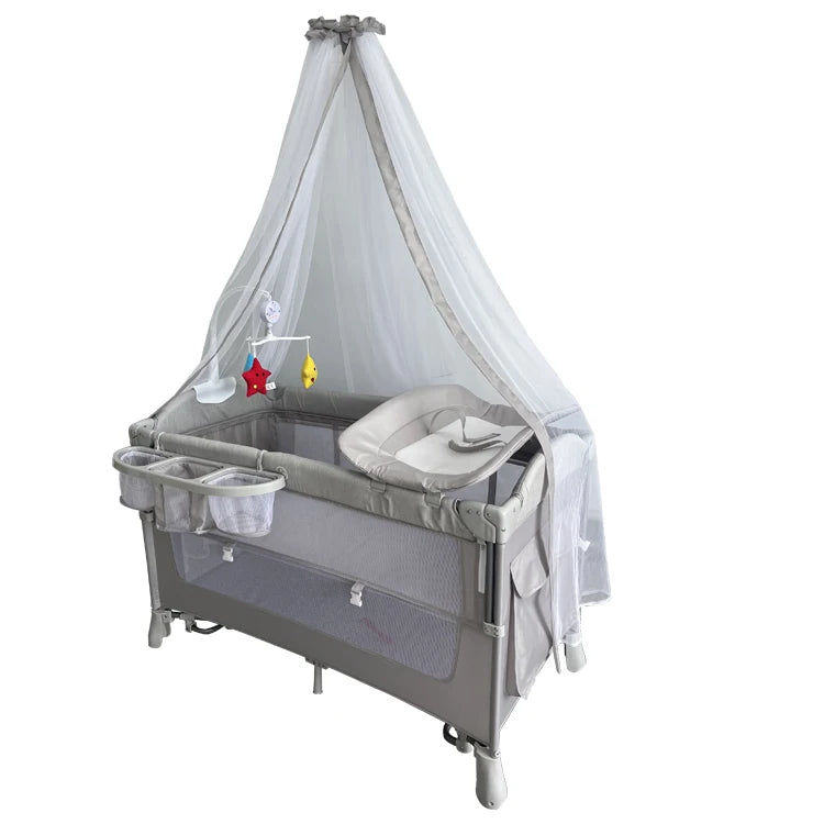 Parc bébé réglable multifonction COCOBABY – 125×65×78 cm