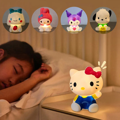 Veilleuse Hello Kitty LED – Lampe Chevet Kawaii Déco Chambre