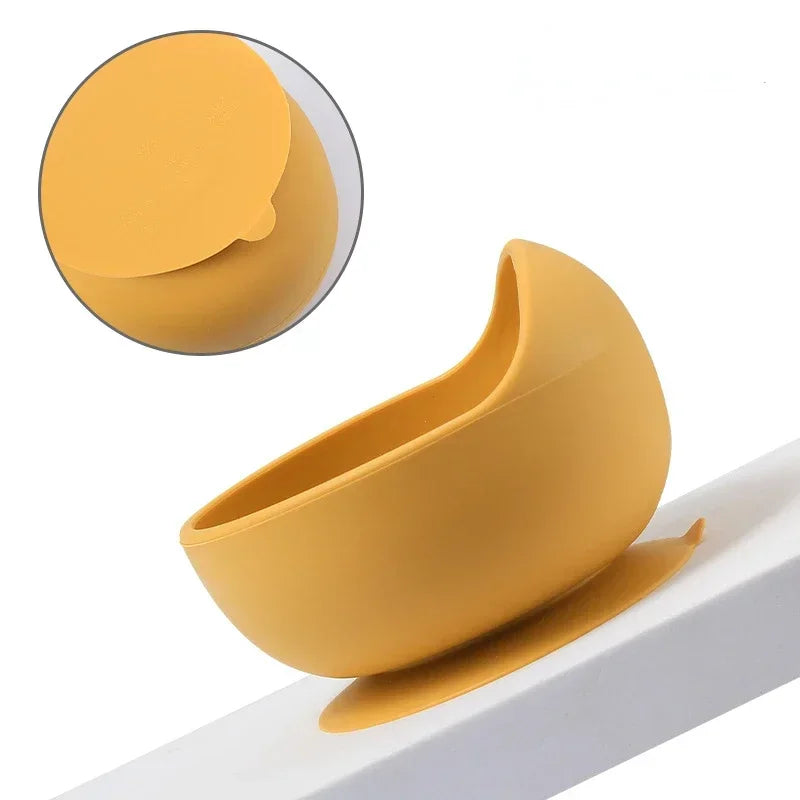 Set de Vaisselle en Silicone Sans BPA pour Bébé – 6, 7 ou 9 Pièces