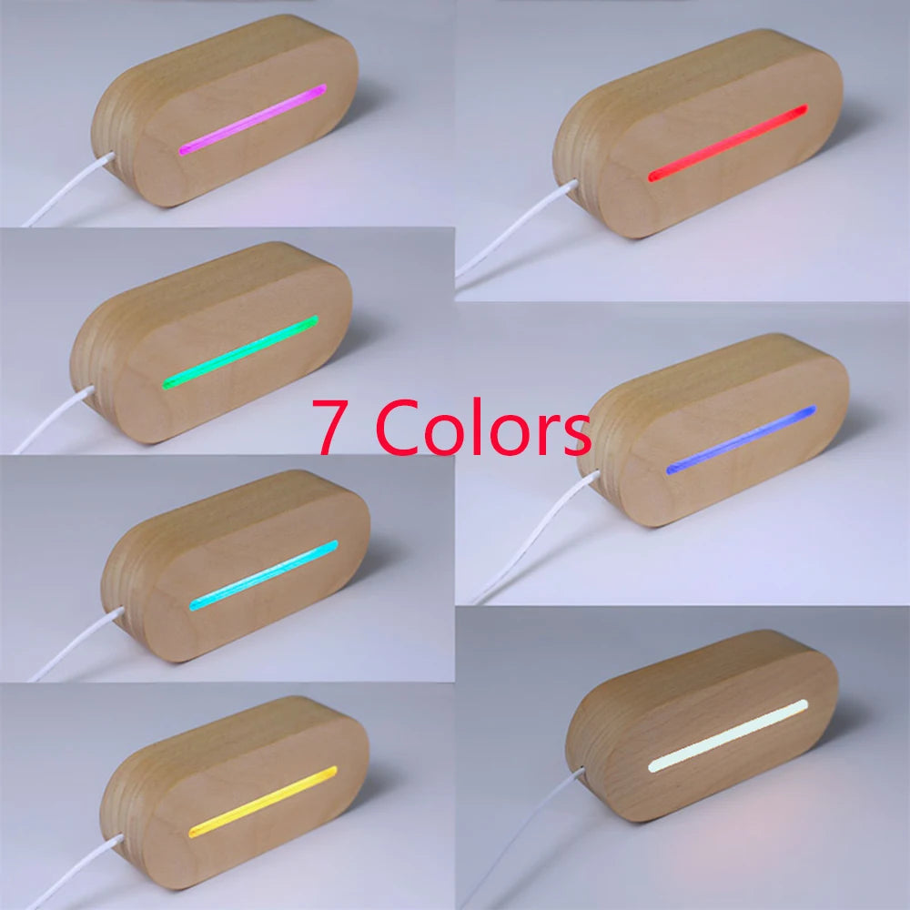 Veilleuse Prénom Personnalisée Bébé – Lampe Animal LED 7 Couleurs