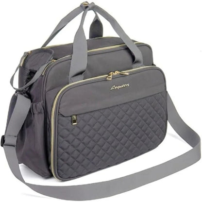 Sac à Langer à Bandoulière Grande Ouverture 18 Poches – Imperméable & Élégant