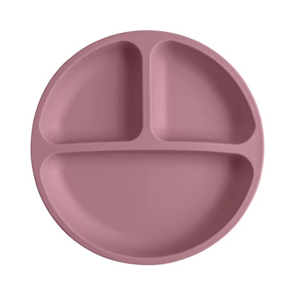 Assiette bébé en silicone à ventouse sans BPA