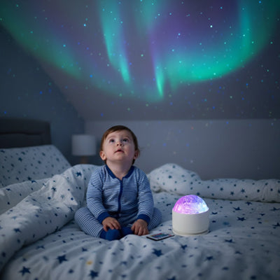 Bebe veilleuse projecteur