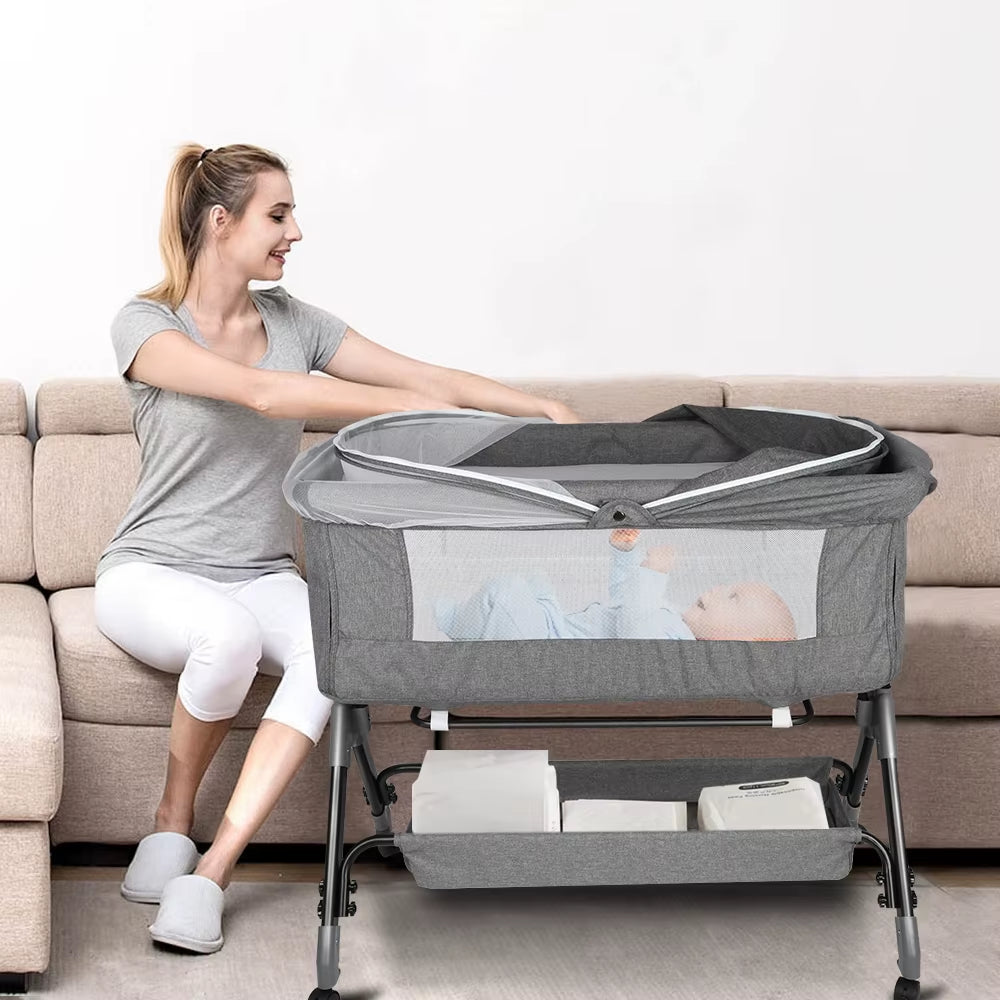 Berceau bébé élégant 