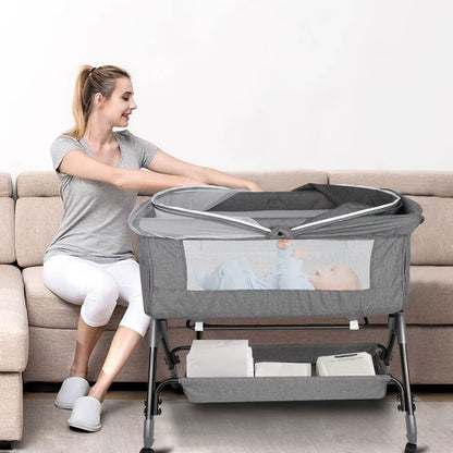 Berceau bébé élégant 