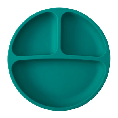 Assiette bébé en silicone à ventouse sans BPA