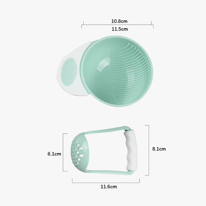 Presse-purée pour bébé avec bol OXO Tot | Purées maison