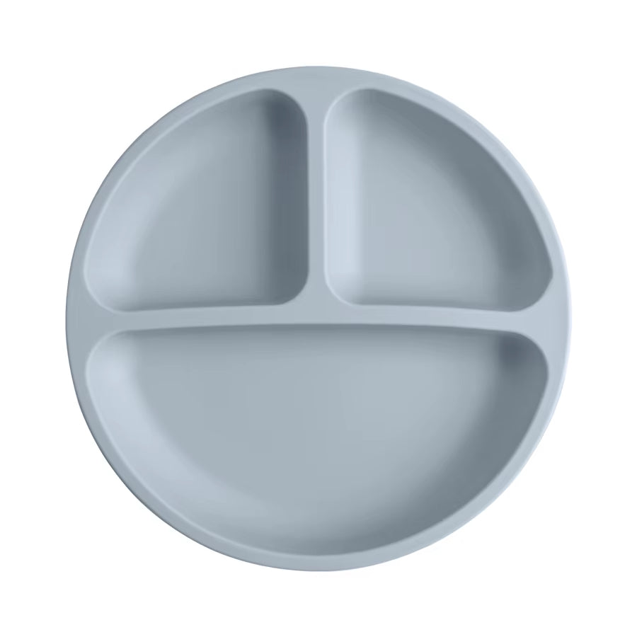 Assiette bébé en silicone à ventouse sans BPA