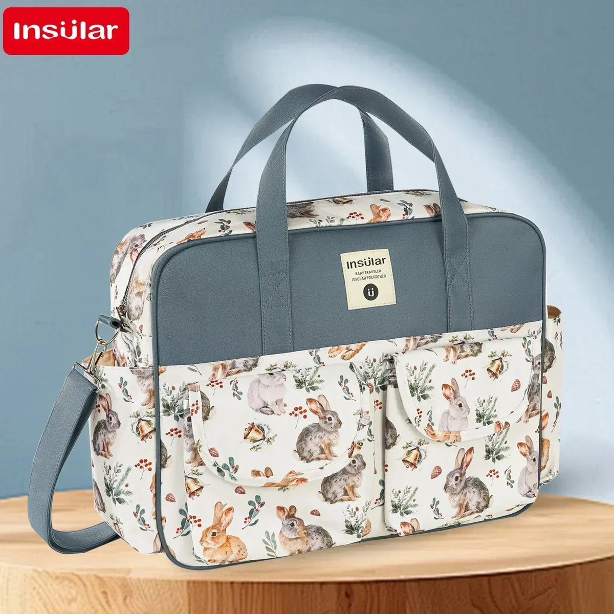 Sac à Langer Grande Capacité | Étanche & Élégant – Insular