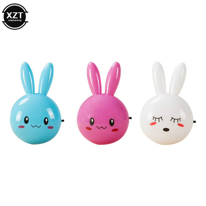 Veilleuse Lapin LED Enfant – Applique Murale 3 Couleurs