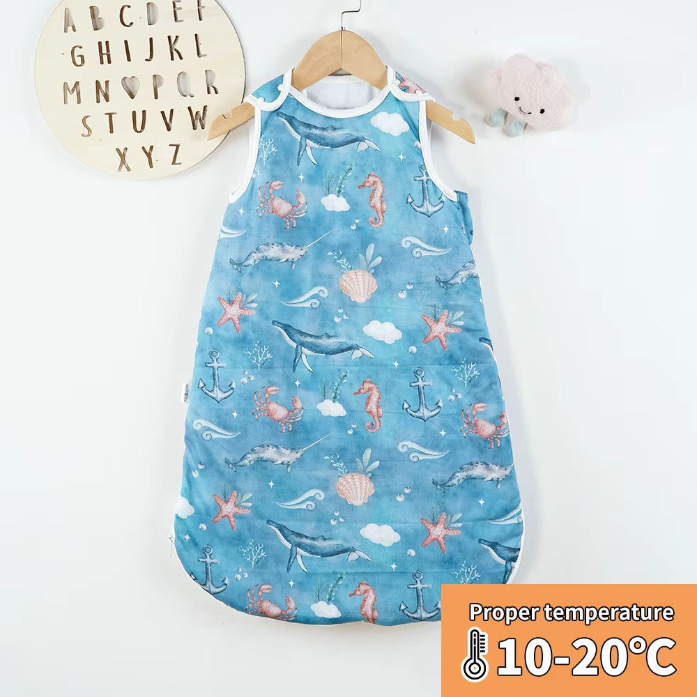 Gigoteuse Bébé HappyFlute | Polyester Doux | 0-24 mois | Motifs Hivernaux