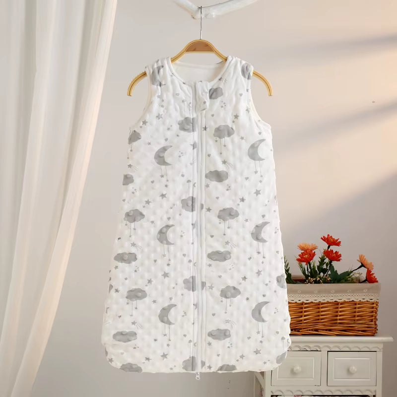 Gigoteuse Bébé 0-6 mois | Velours Doux | Automne-Hiver | Unisexe