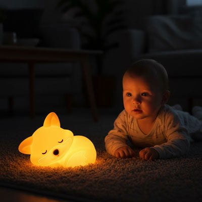 Veilleuse bébé accompagne votre enfant.