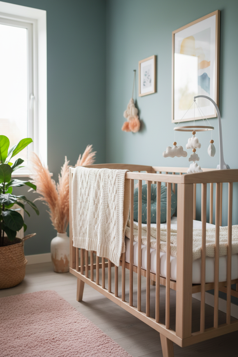 Berceau bébé nordique
