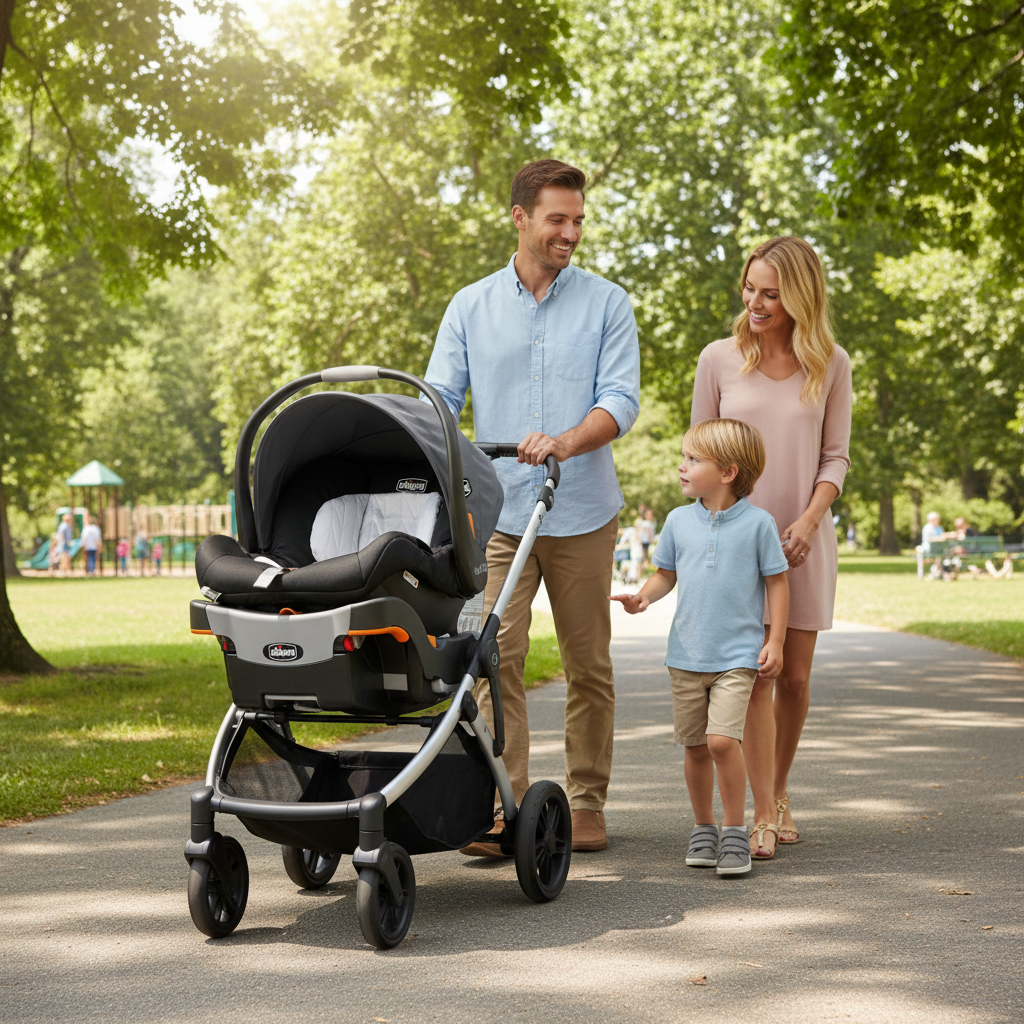 Chicco KeyFit sur poussette