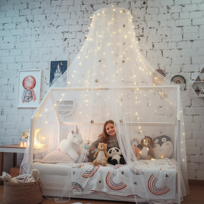 Ciel de lit princesse LED 2