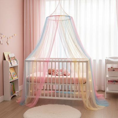 Ciel de lit tissu	polyester