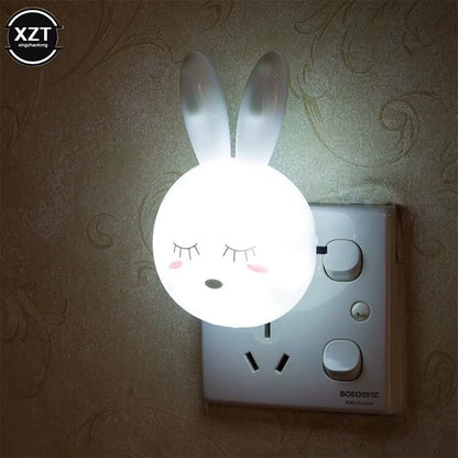 Veilleuse Lapin LED Enfant – Applique Murale 3 Couleurs