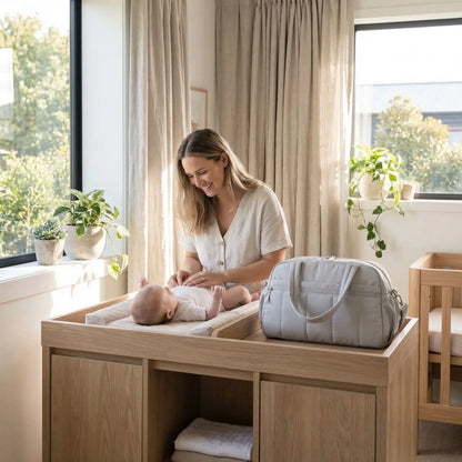 Sac a langer gris | sorties sereines