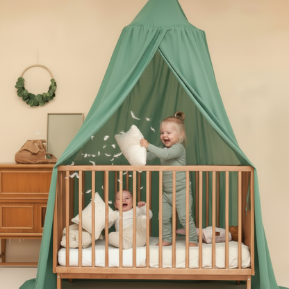 Ciel de Lit Bébé Conique – Vert