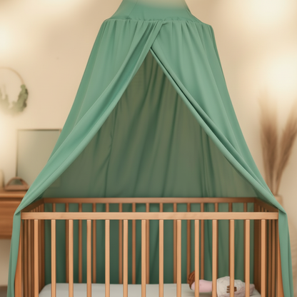 Ciel de Lit Bébé Conique – Vert