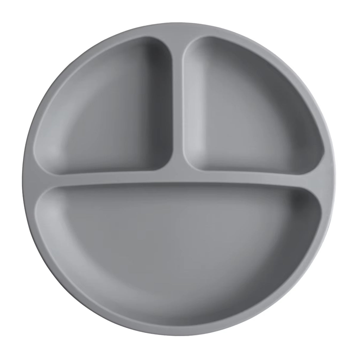 Assiette bébé en silicone à ventouse sans BPA