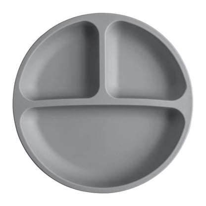Assiette bébé en silicone à ventouse sans BPA