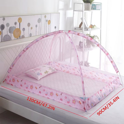 Moustiquaire Pliable Bébé Anti-Piqûres 120x90cm – 4 Couleurs