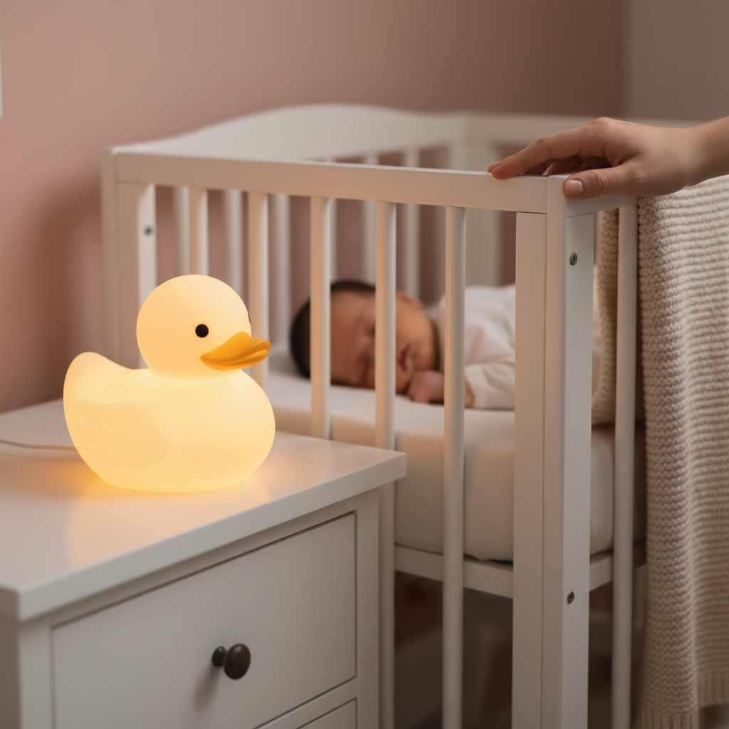 Veilleuse canard – Conçue pour bébé, pensée pour vous