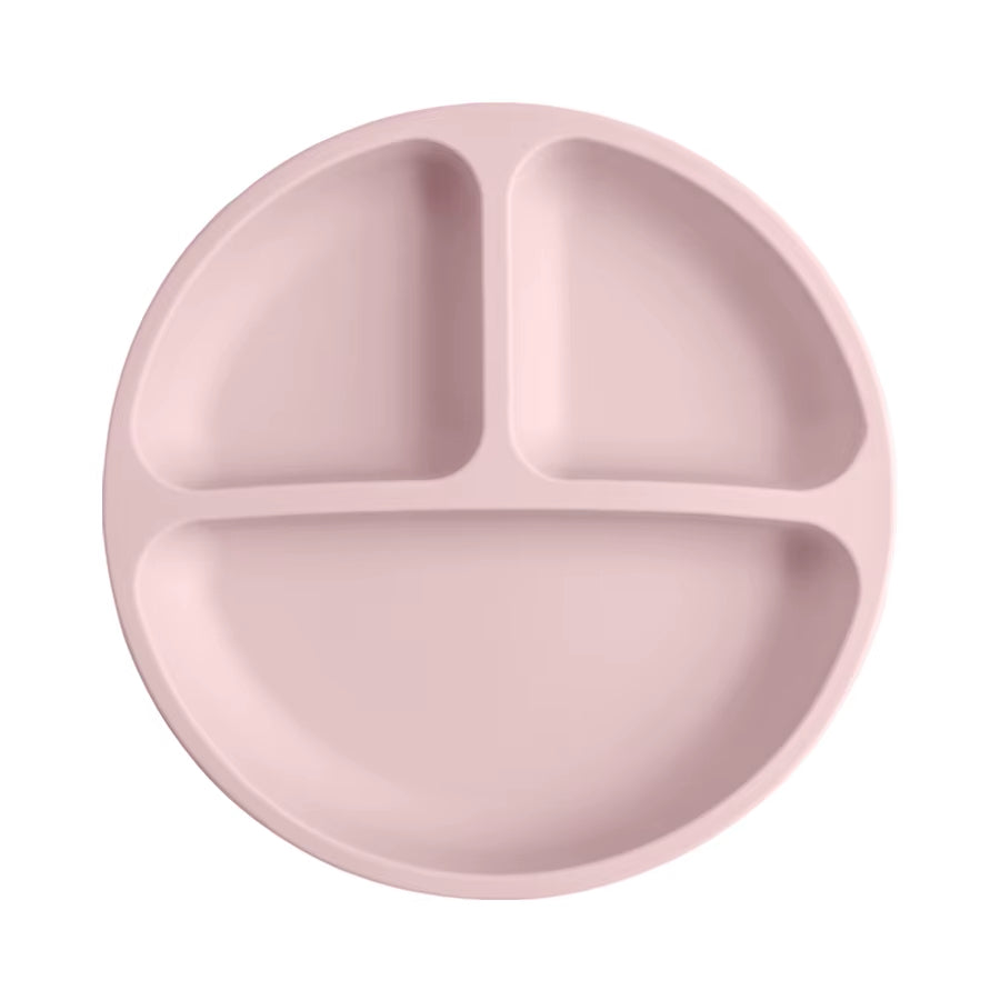 Assiette bébé en silicone à ventouse sans BPA