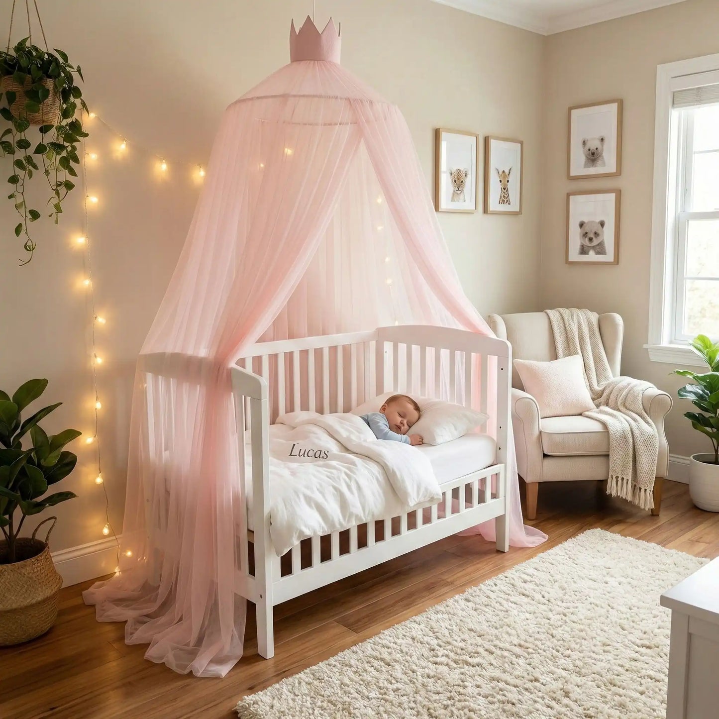 Moustiquaire Lit Bébé | Cocon Étoilé Magique