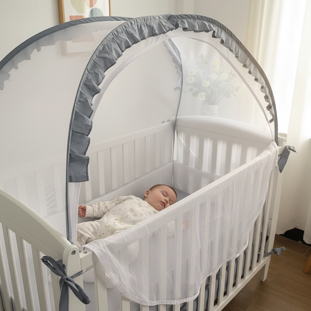 Moustiquaire bébé - détail