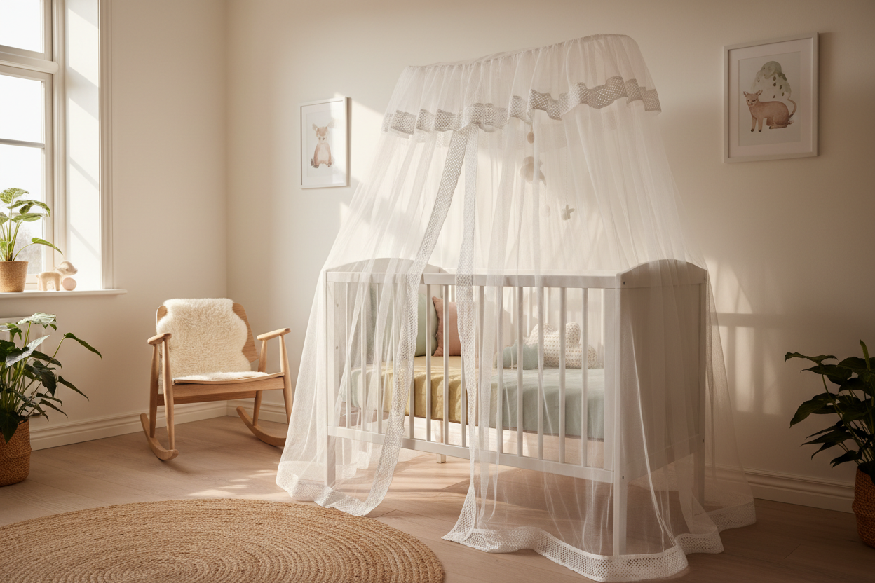 Moustiquaire bébé lit premium