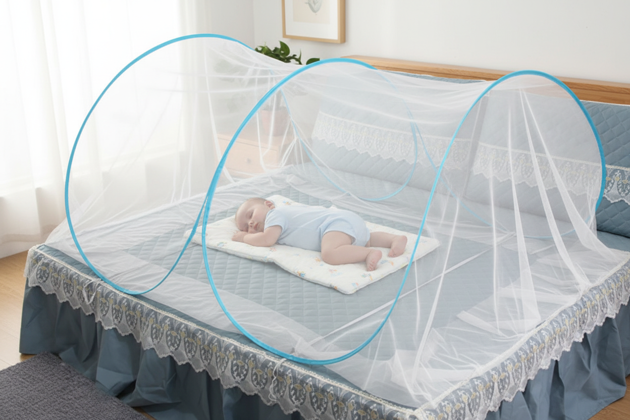 Moustiquaire camping bébé intérieur chambre