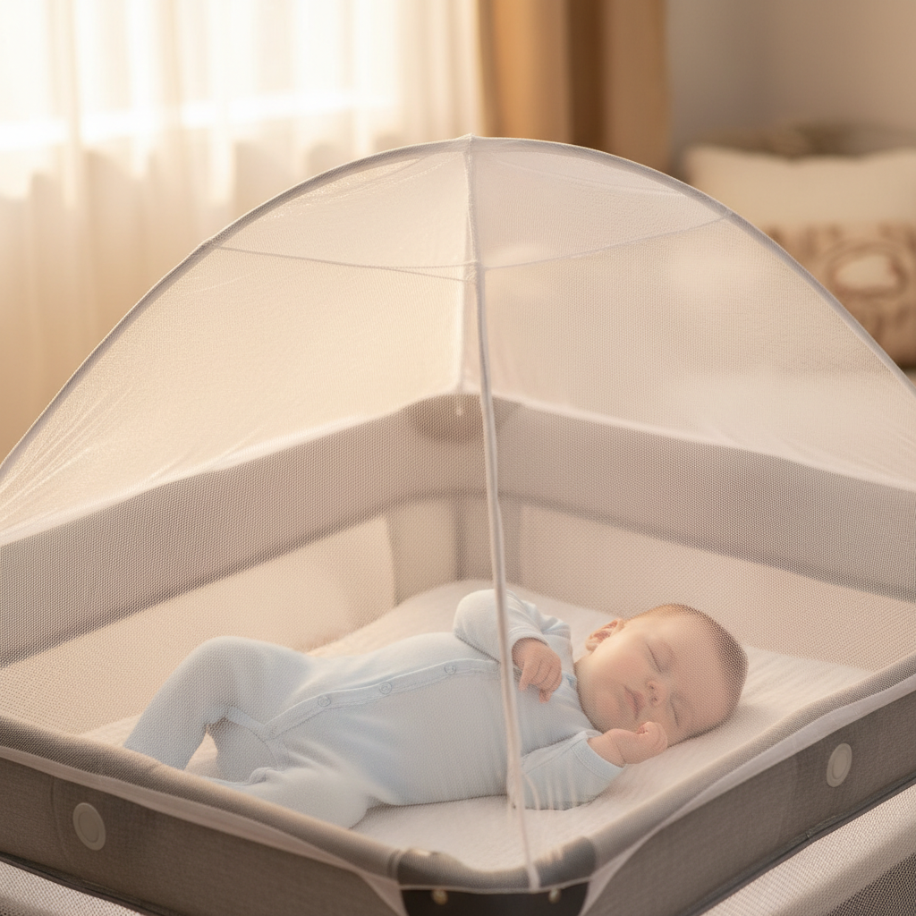 Moustiquaire lit de voyage bébé