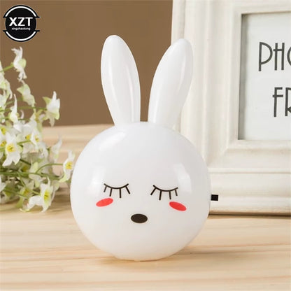 Veilleuse Lapin LED Enfant – Applique Murale 3 Couleurs