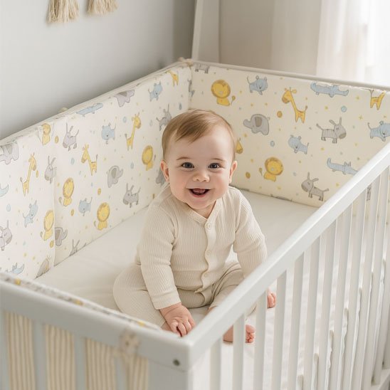 Tour de lit bébé | Cocon Sécurisé