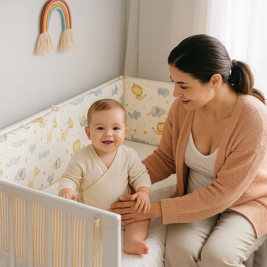 Tour de lit bébé | Cocon Sécurisé